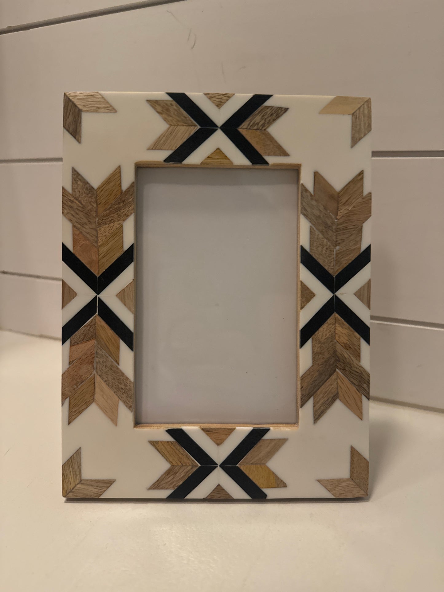 Aztec photo frame 4x6