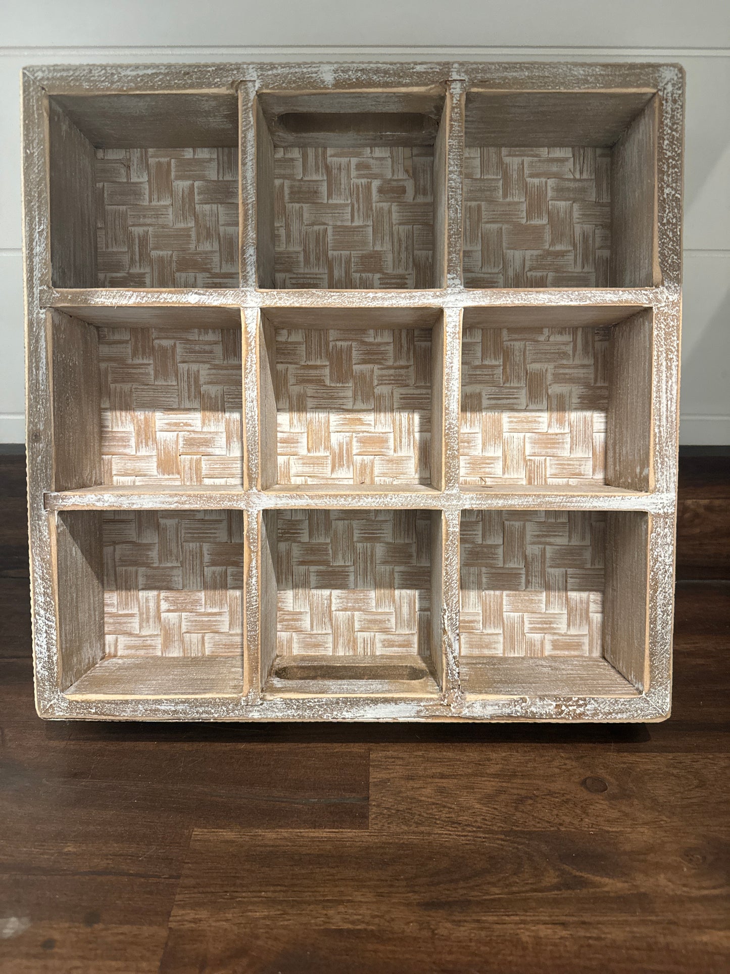 Bamboo tray organizer