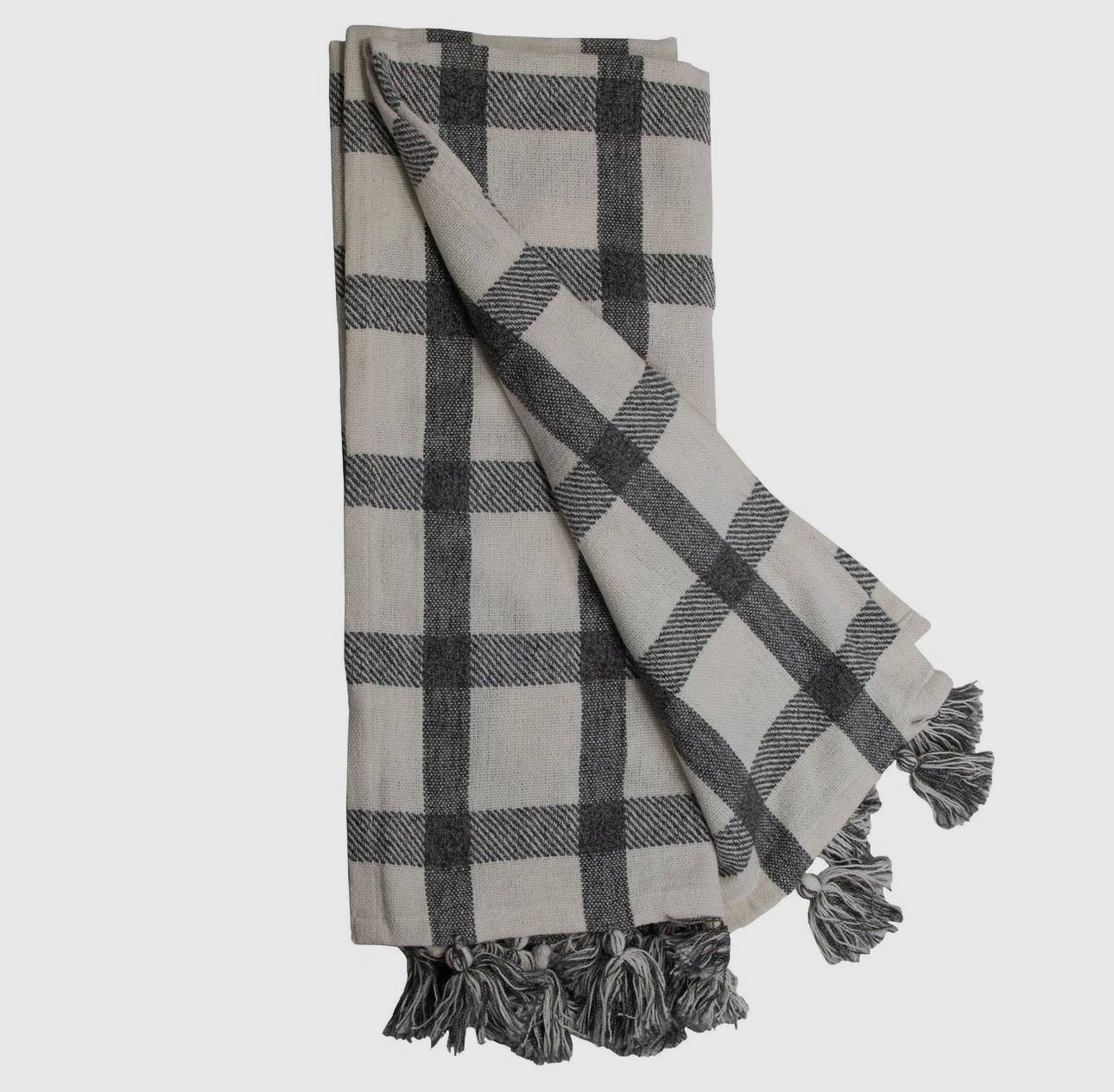 Plaid Throw