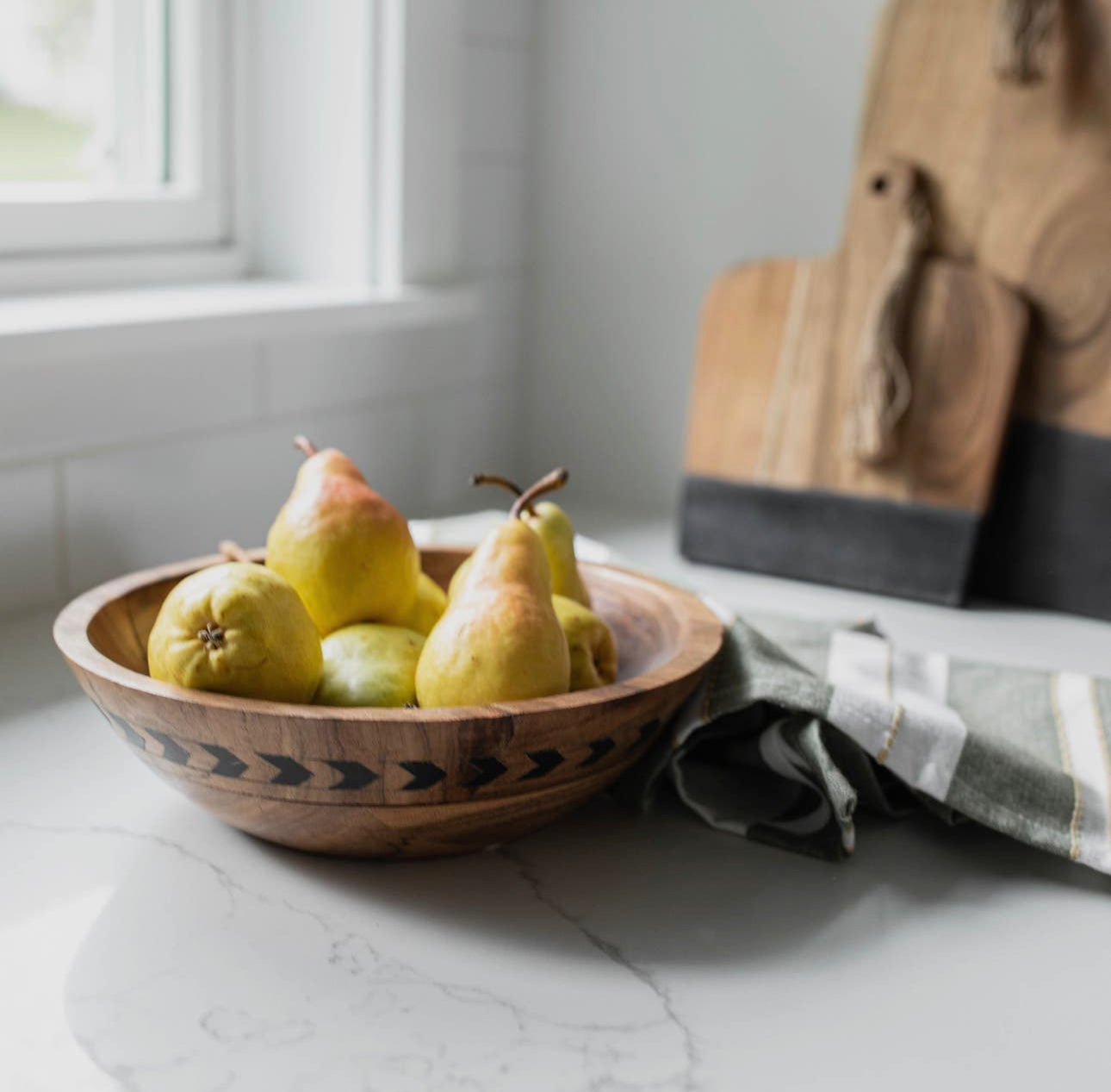 Southwest Wooden Bowl