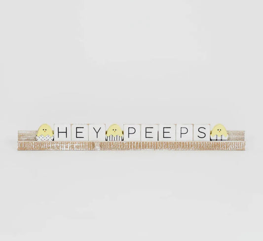 Hey Peeps! Letter Board