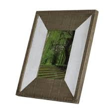 5x7 Inches White Wood & Glass Photo Frame