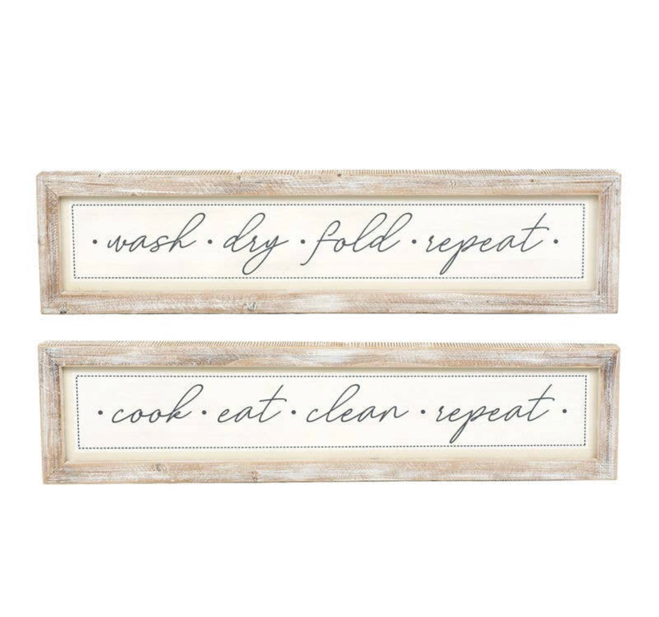 Laundry/Kitchen Wooden Sign